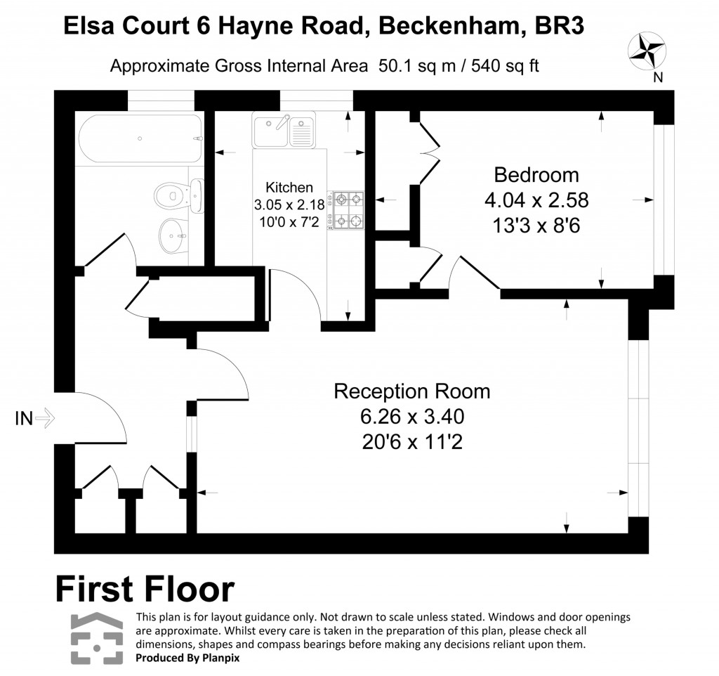 Floorplans For Elsa Court, 9 Hayne Road, Beckenham