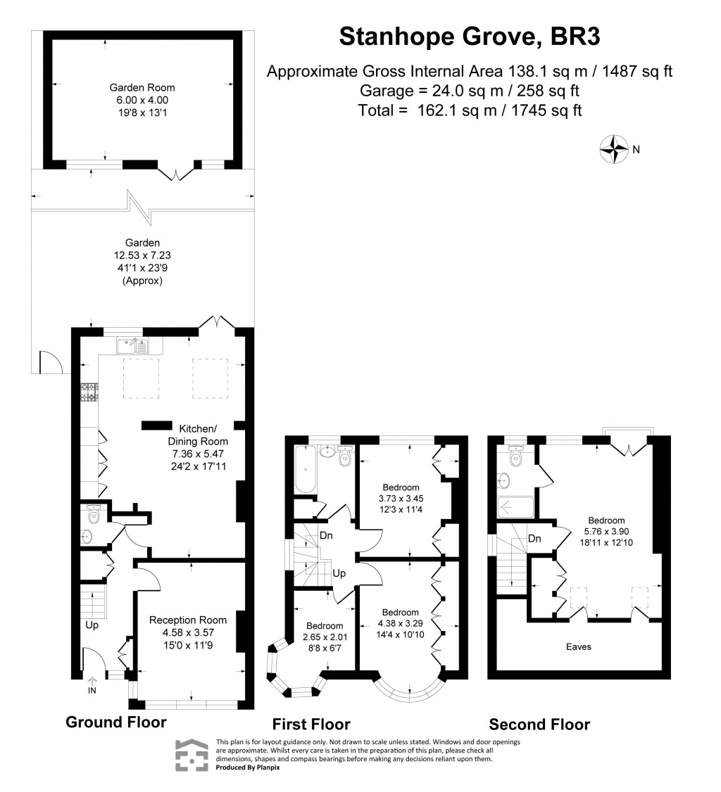 Floorplans For Stanhope Grove, Beckenham