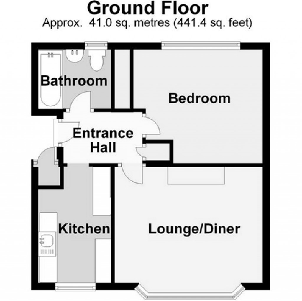 Floorplans For Exeter House, Orchard Way, Beckenham