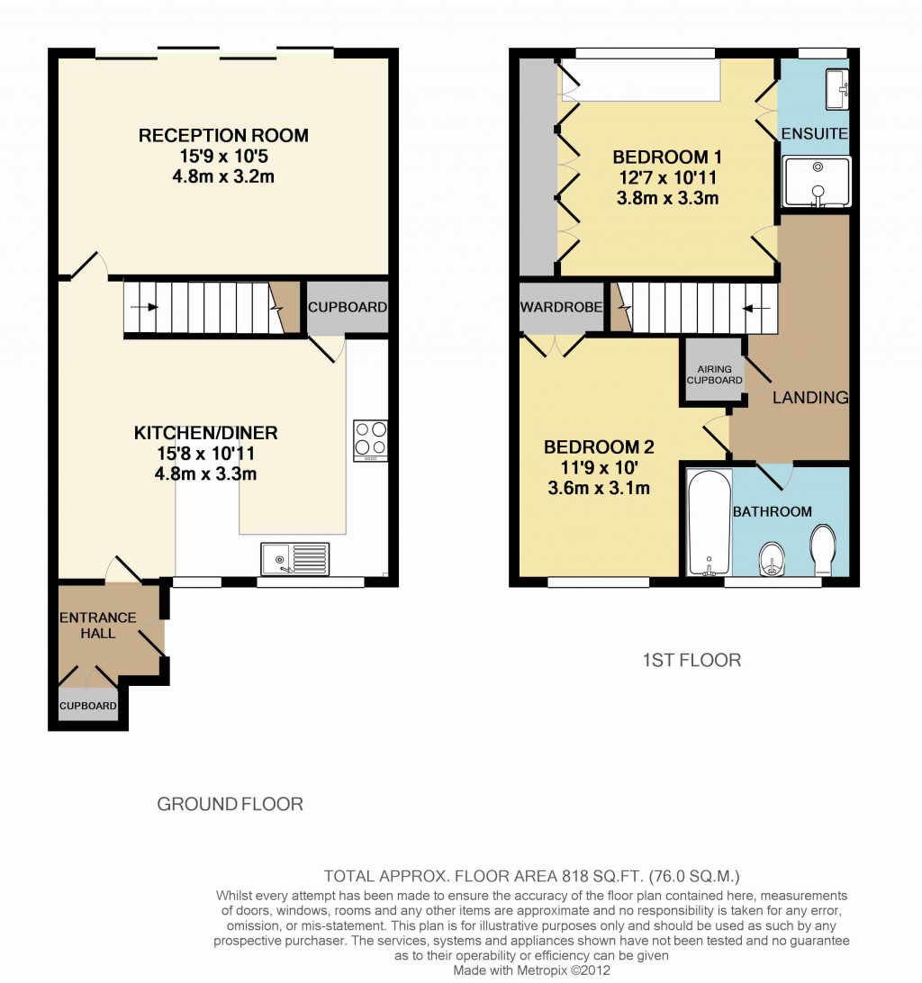 Floorplans For Leaveland Close, Beckenham