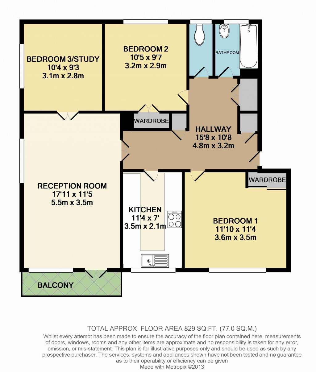 Floorplans For Embassy Gardens, Blakeney Road, Beckenham