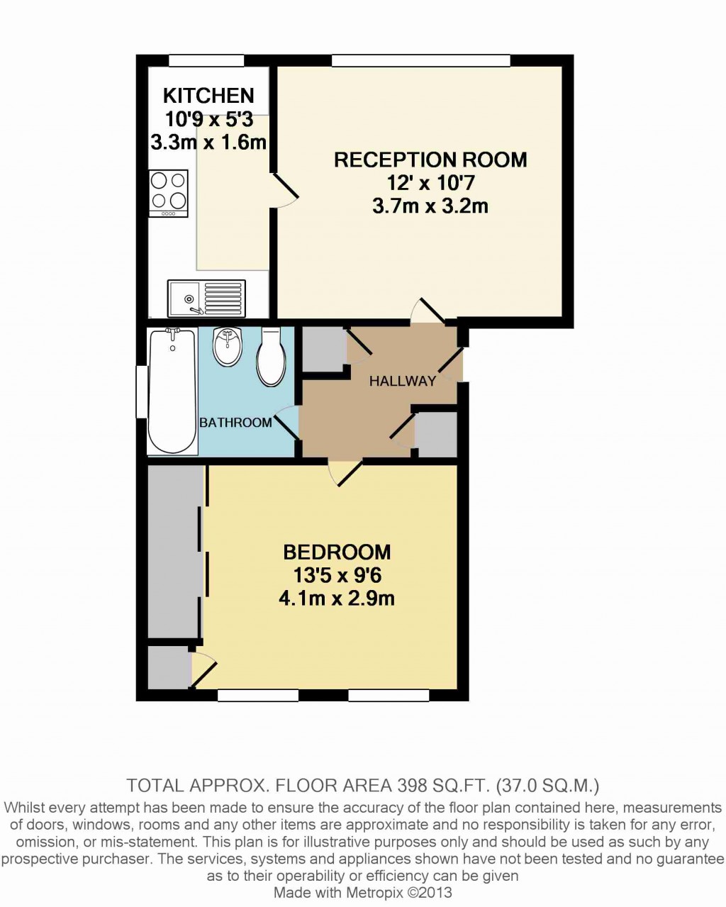 Floorplans For Mayford Close, Beckenham