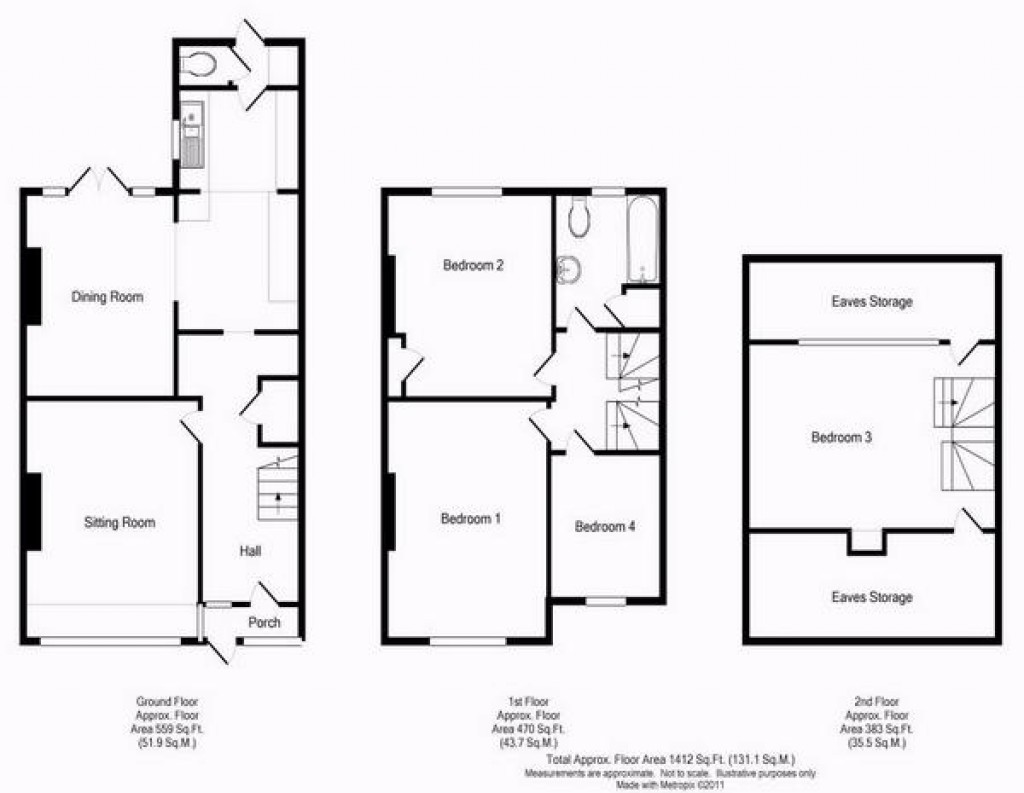 Floorplans For Stanhope Grove, Beckenham