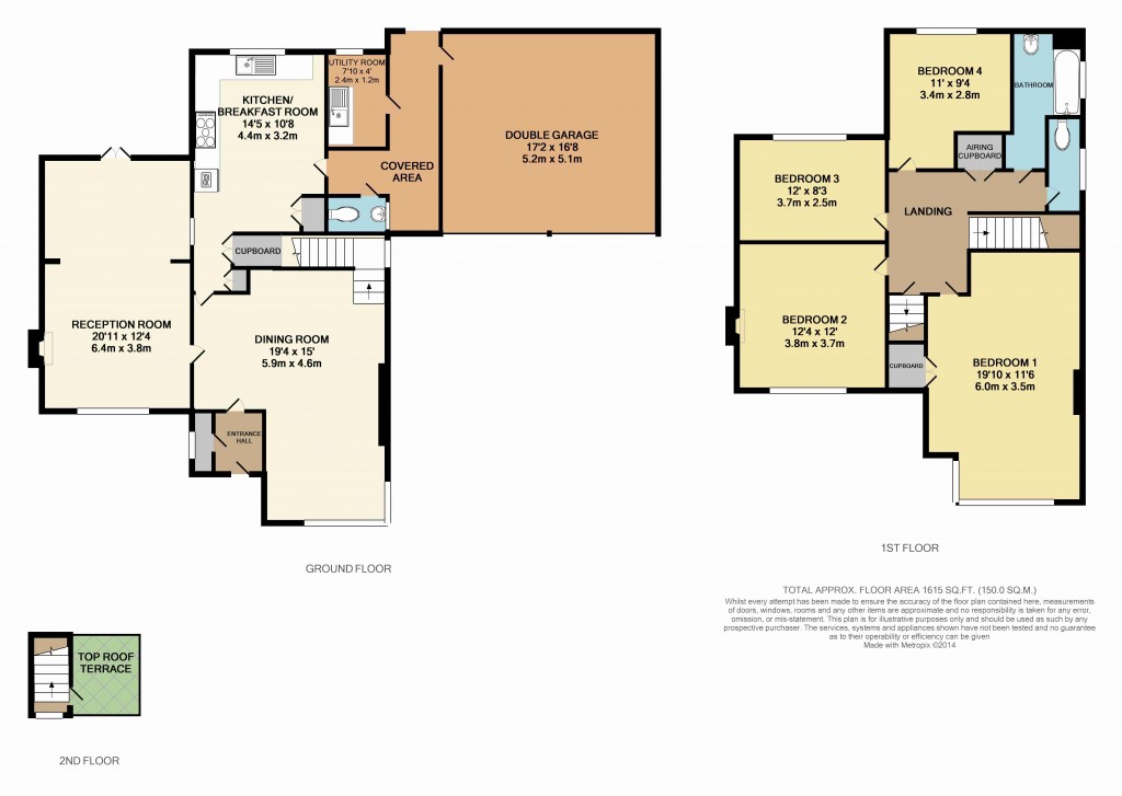 Floorplans For Orchard Rise, Croydon