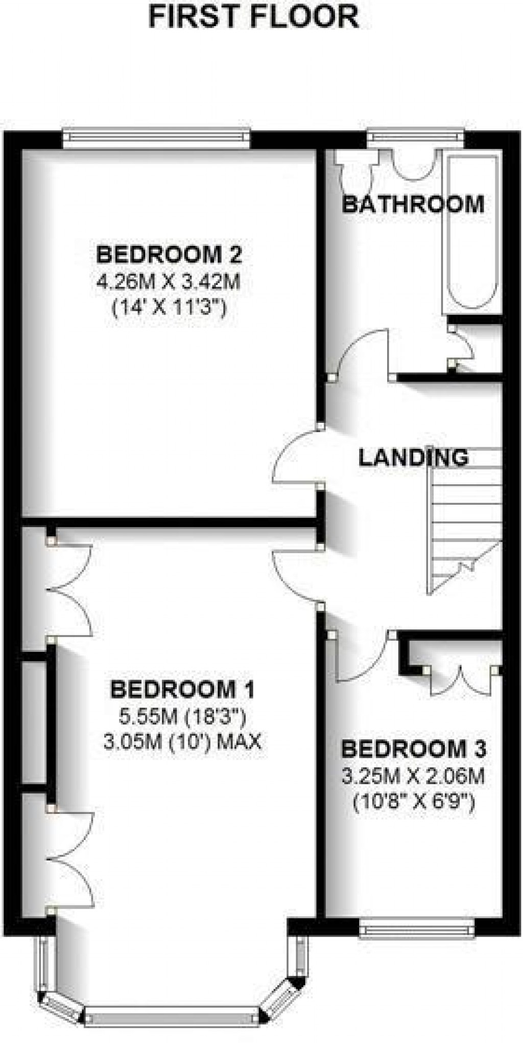 Floorplans For Upper Elmers End Road, Beckenham
