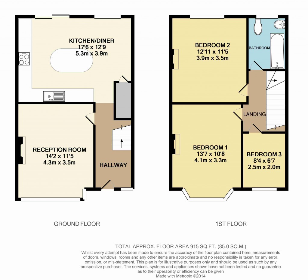 Ambleside Avenue, Beckenham, 3 bedroom, Terraced