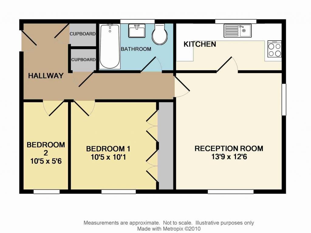 Floorplans For Mayford Close, Beckenham