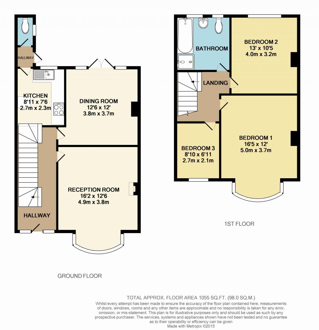 Merlin Grove, Beckenham, 3 bedroom, Terraced