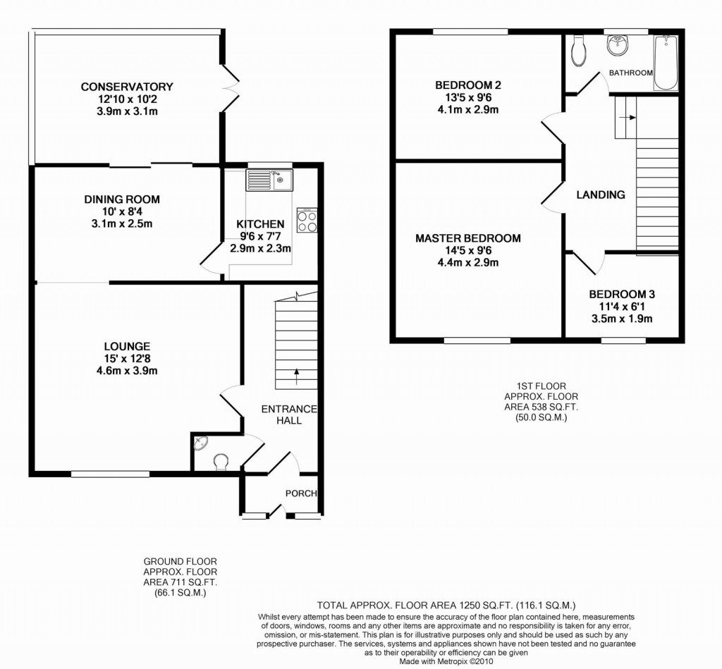 Floorplans For Burrell Close, Croydon