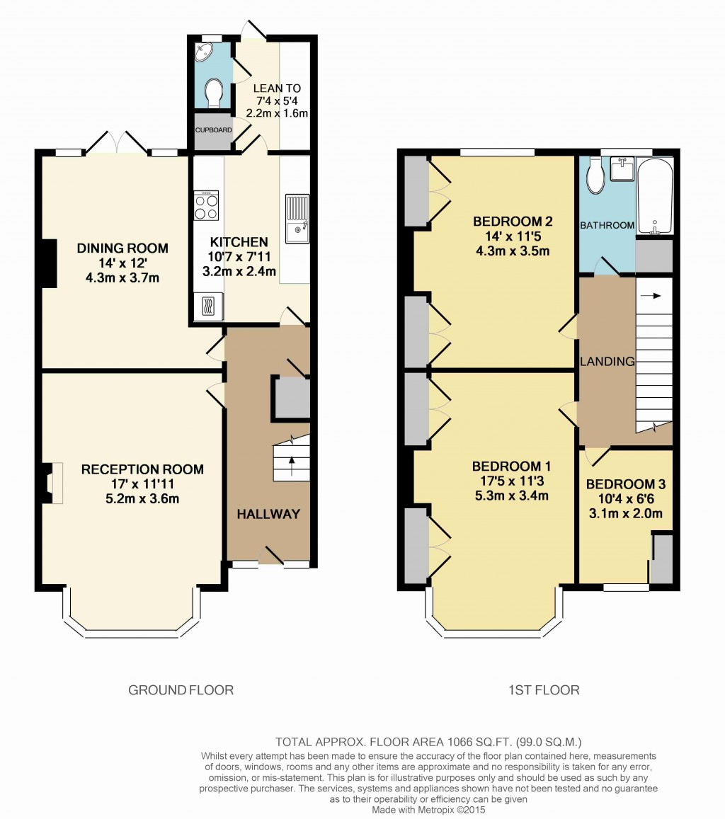 Floorplans For Holly Crescent, Beckenham