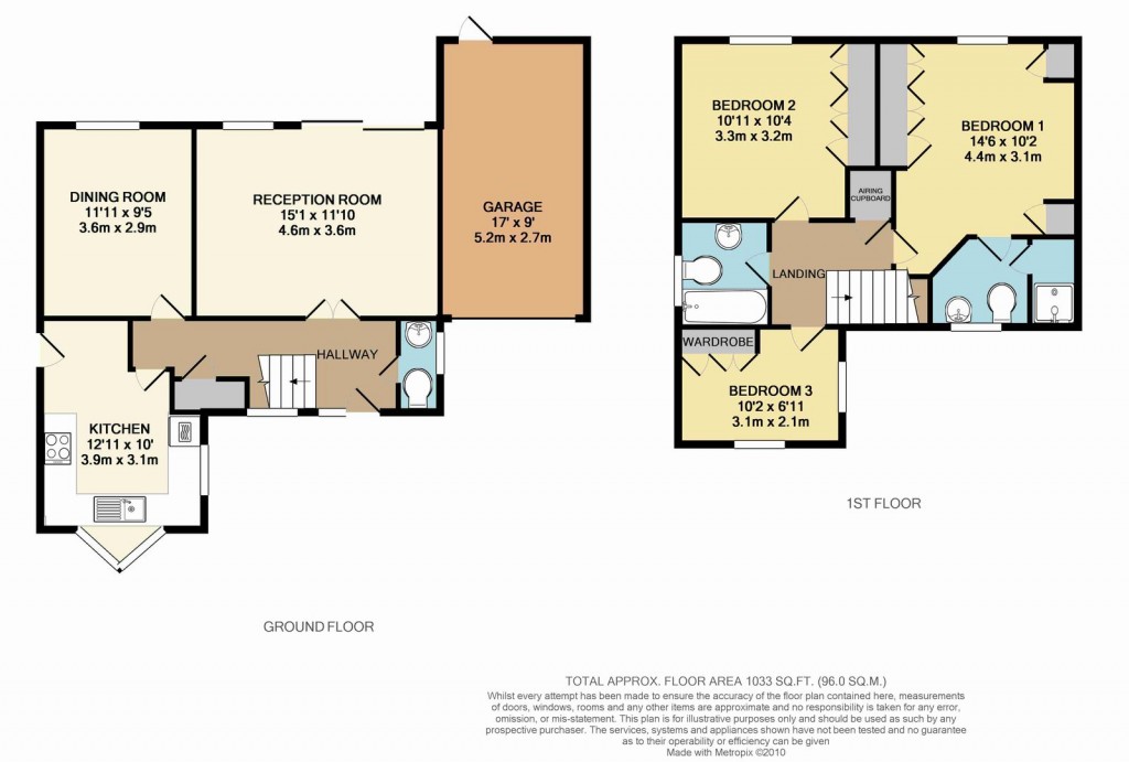 Floorplans For Athelstan Way, Orpington