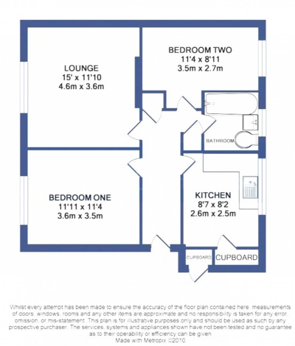 Floorplans For Berney House, Upper Elmers End Road, Beckenham