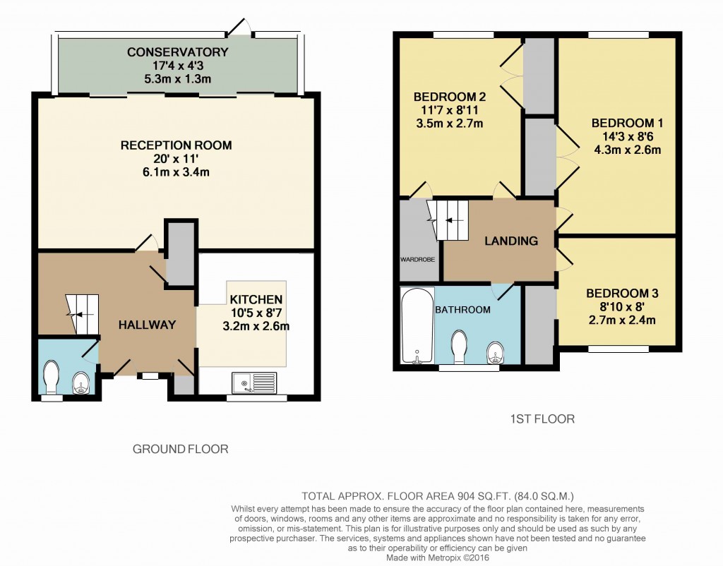 Floorplans For Dolphin Court, Ham View, Croydon