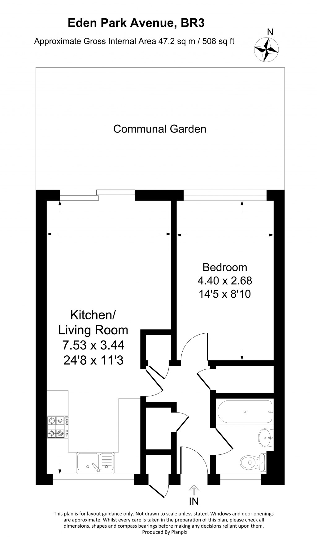 Floorplans For Eden Park Avenue, Beckenham