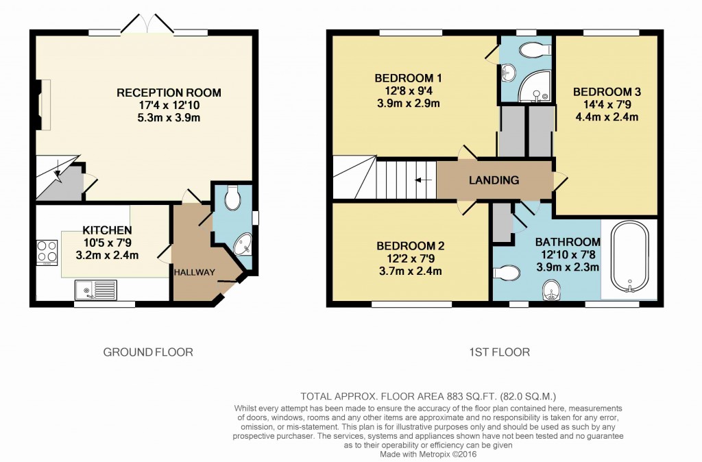 Floorplans For Southlands Road, Bromley