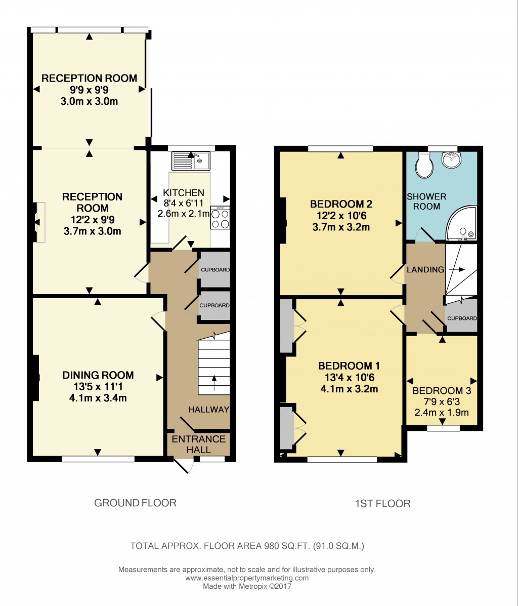 Floorplans For Greenview Avenue, Shirley