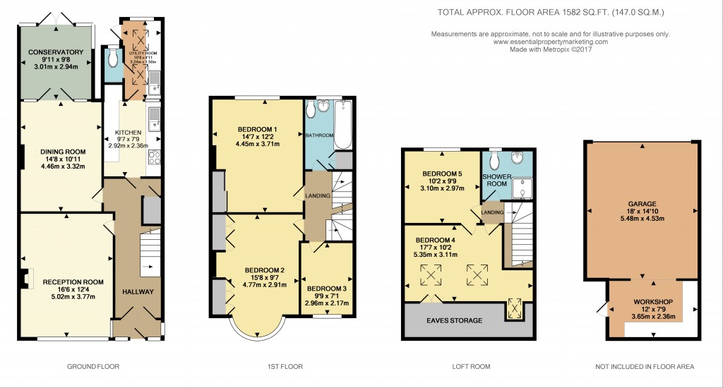 Floorplans For Eden Way, Beckenham