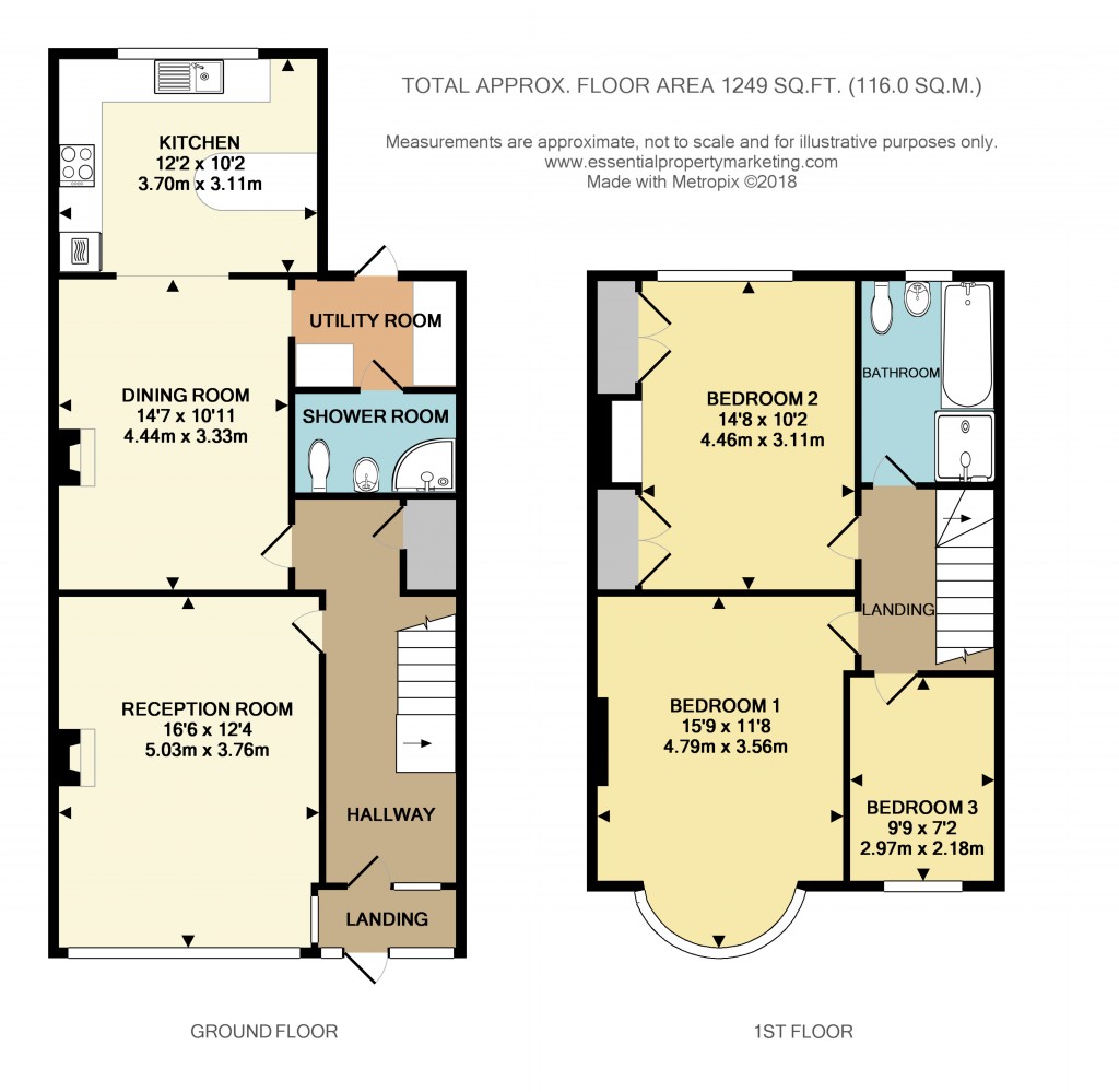 Floorplans For Eden Way, Beckenham