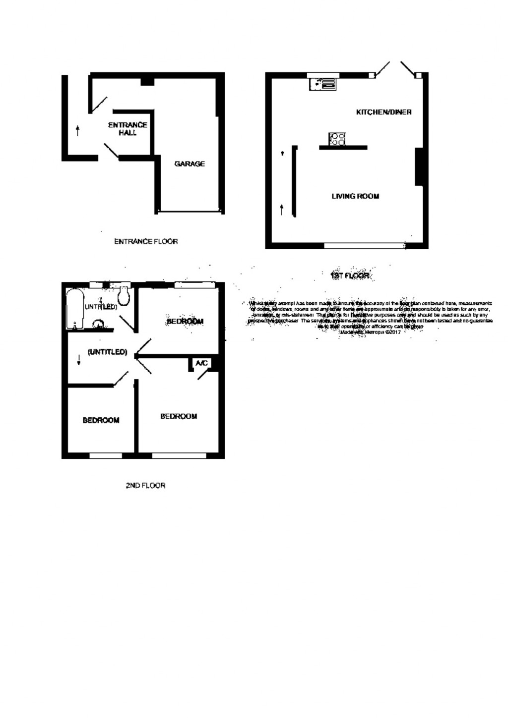 Floorplans For Melody Road, Biggin Hill, BIGGIN HILL