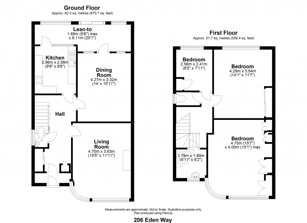 Floorplans For Eden Way, Beckenham