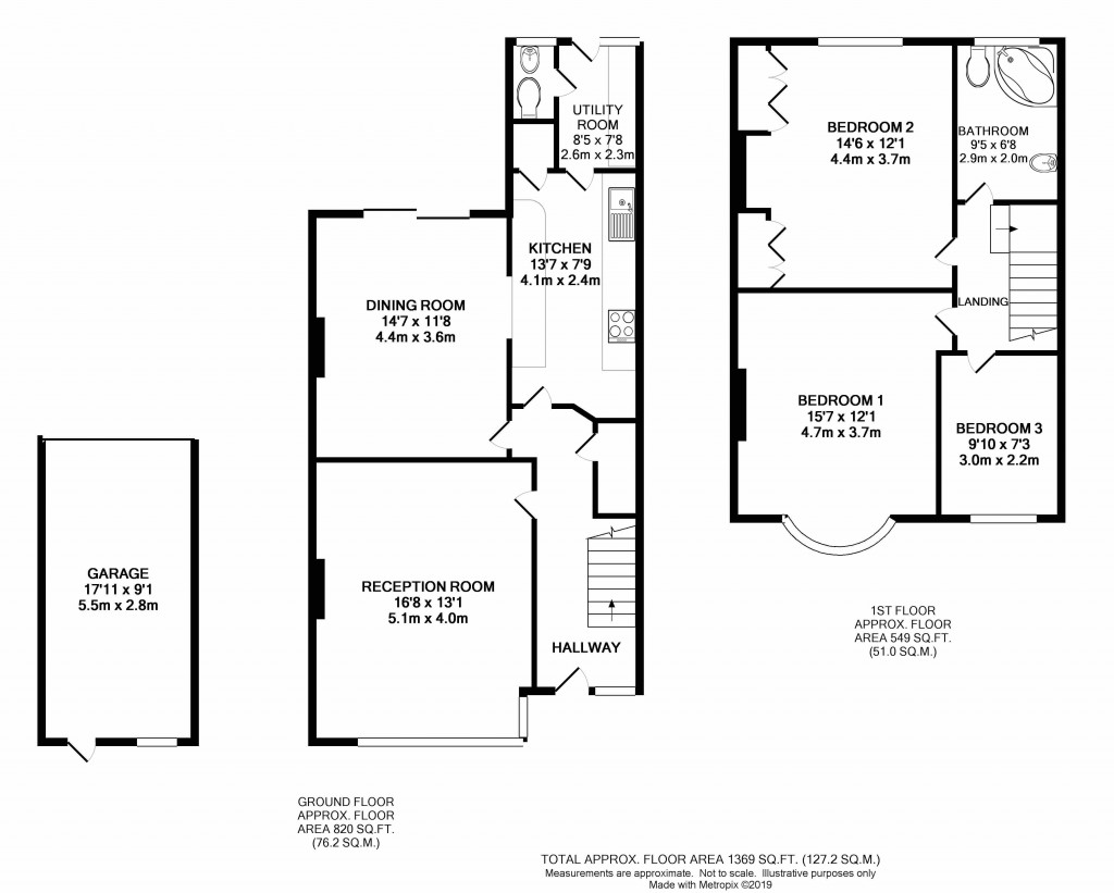 Floorplans For Eden Way, Beckenham