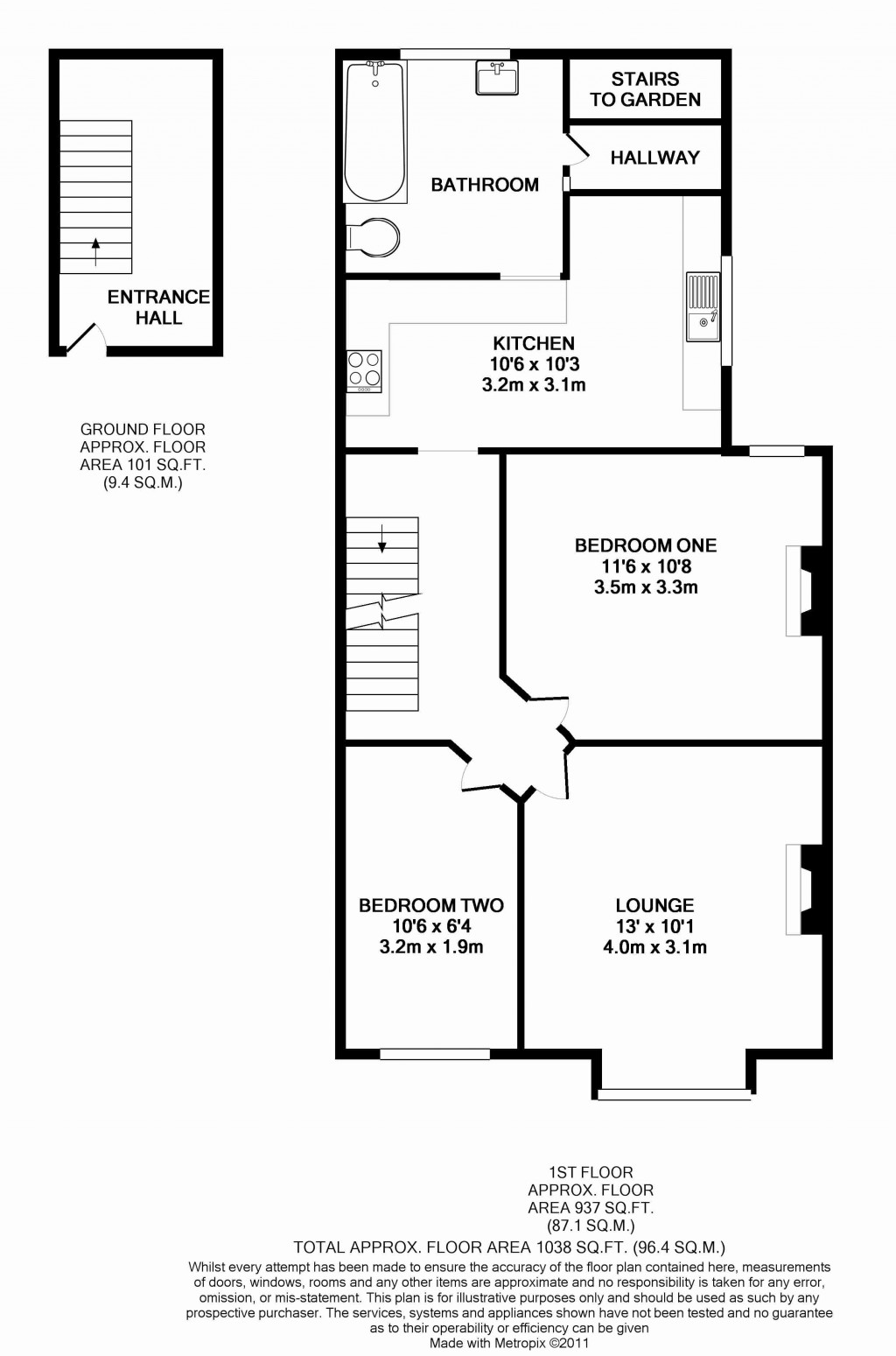 Floorplans For Blandford Road, Beckenham