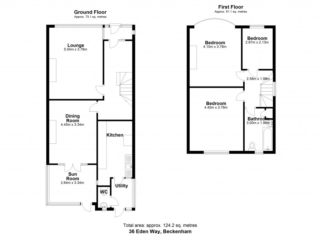 Floorplans For Eden Way, Beckenham