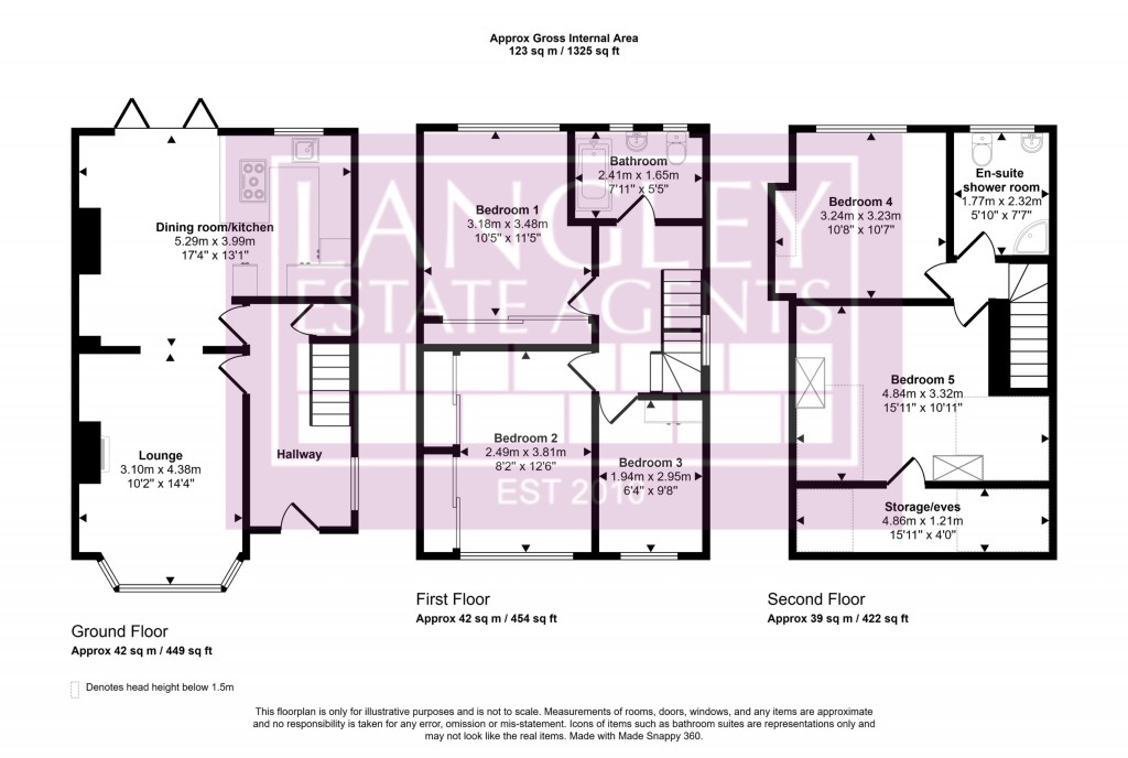 Floorplans For Greenview Avenue, Beckenham