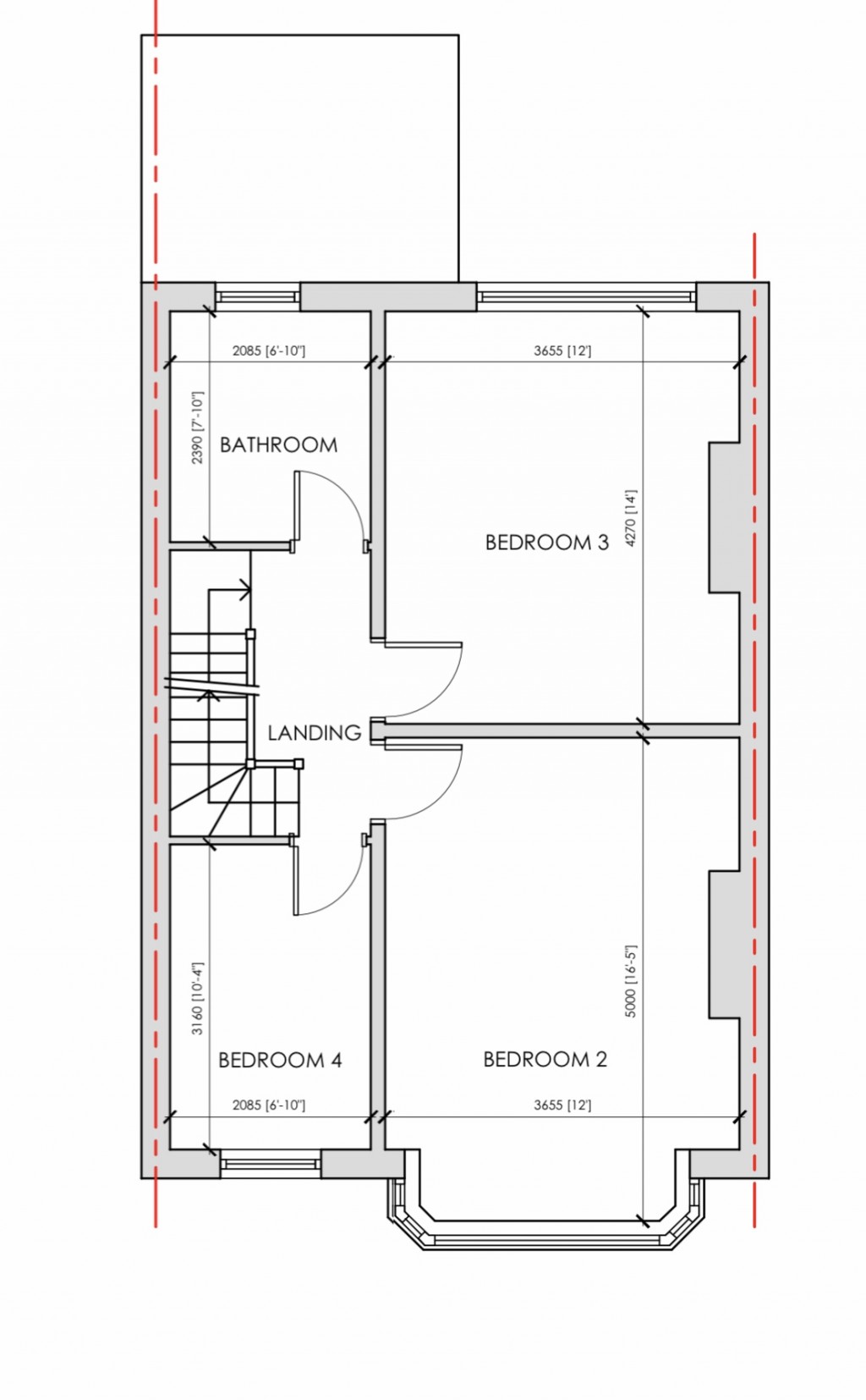 Floorplans For Upper Elmers End Road, Beckenham