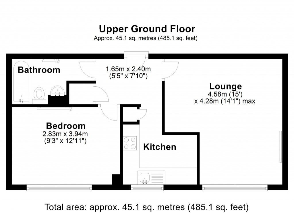 Floorplans For The Laurels, 1 Homefield Road, Bromley