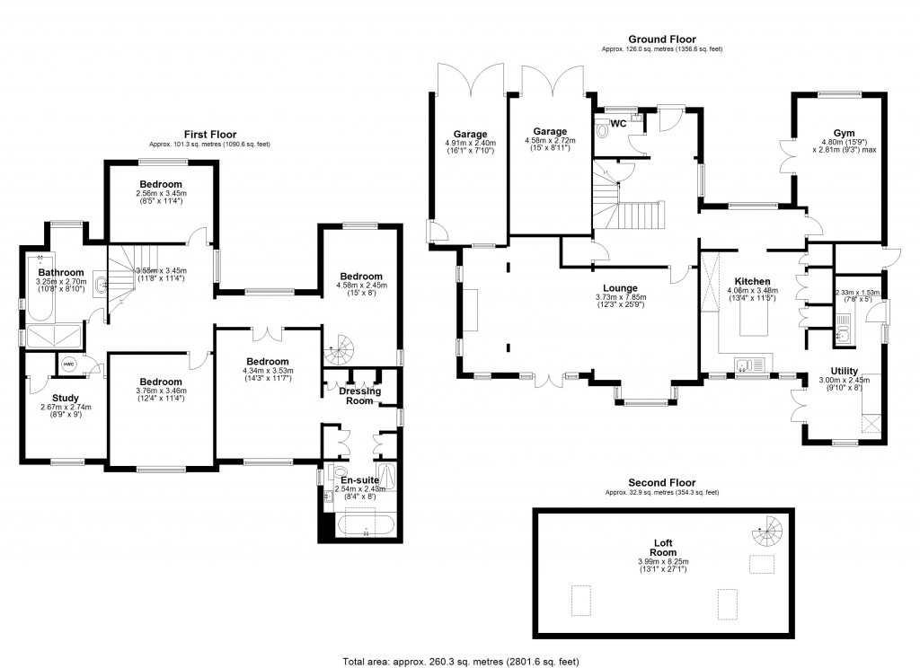 Floorplans For Stone Road, Bromley