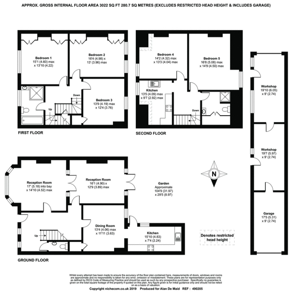 Floorplans For Queens Road, Beckenham