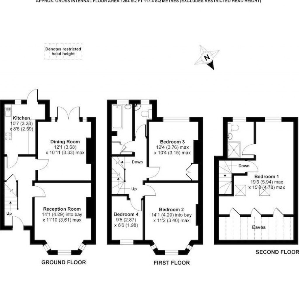 Floorplans For Linden Leas, West Wickham