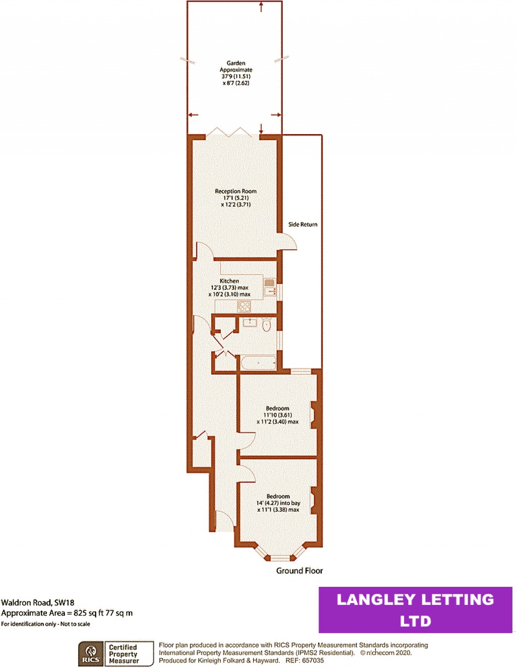 Floorplans For Waldron Road, London