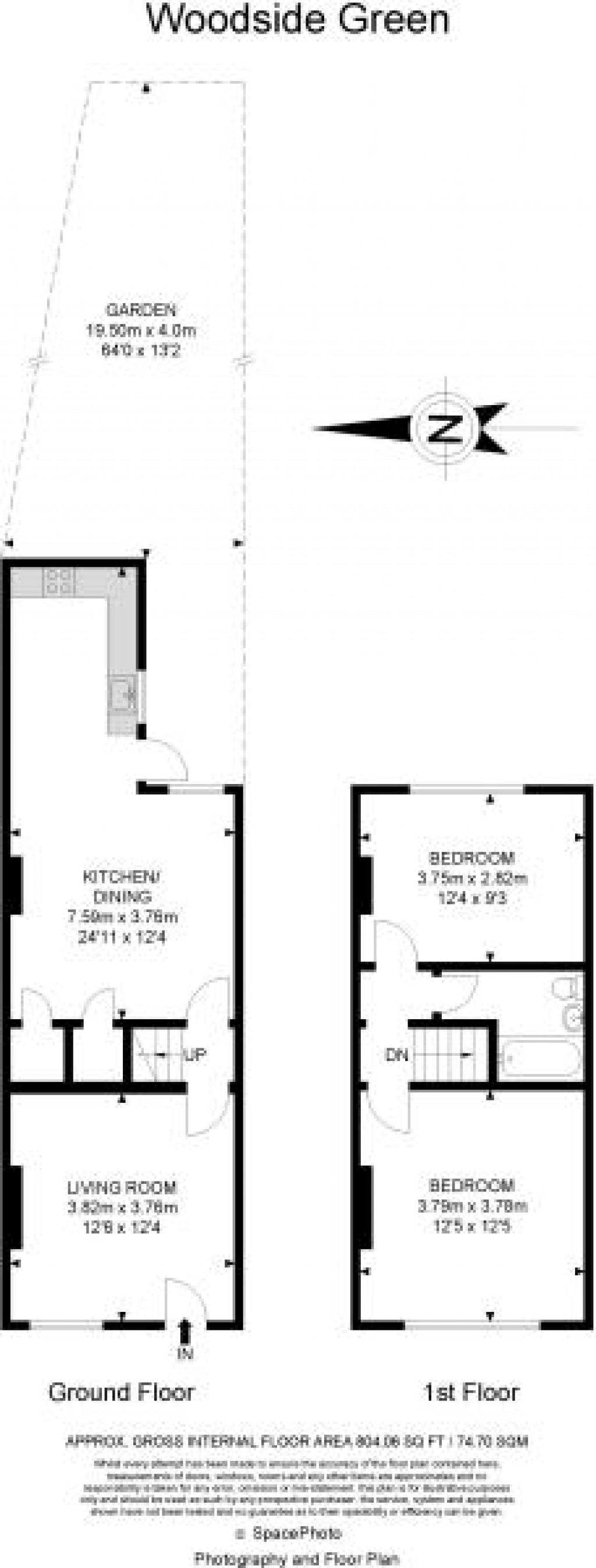 Floorplans For Woodside Green, London