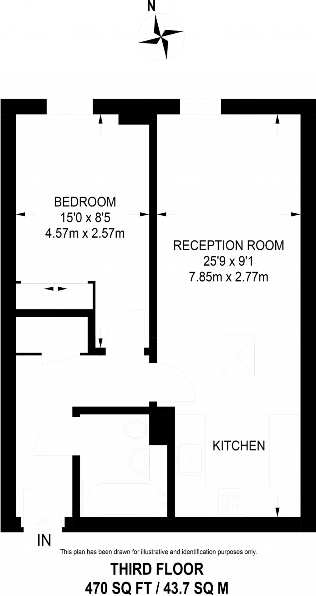 Floorplans For Fleet House, 18 Mackintosh Street, Bromley