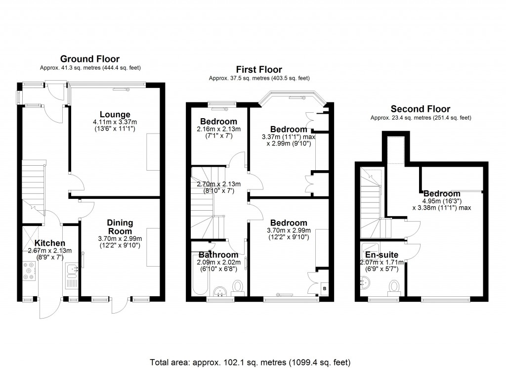 Floorplans For Aviemore Way, Beckenham