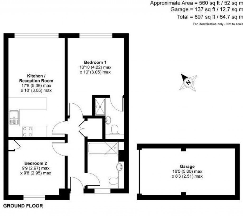 Floorplans For Randmore Court, 5 Brackley Road, Beckenham