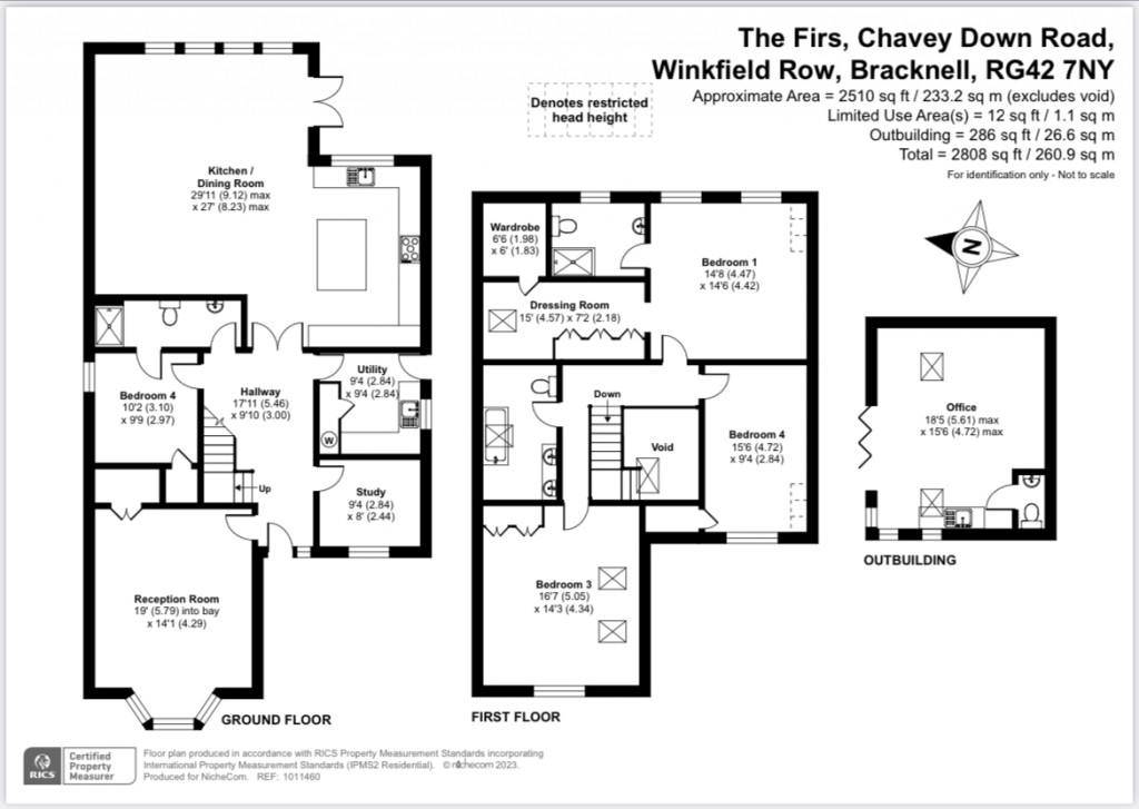 Floorplans For Chavey Down Road, Winkfield Row, Bracknell