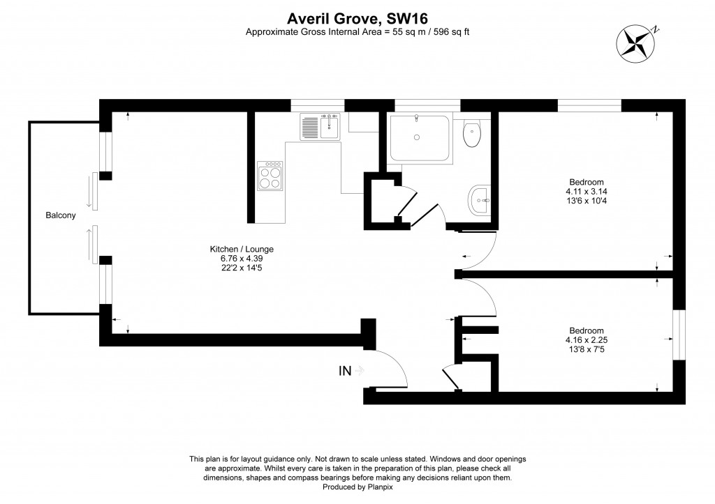 Floorplans For Averil Grove, London
