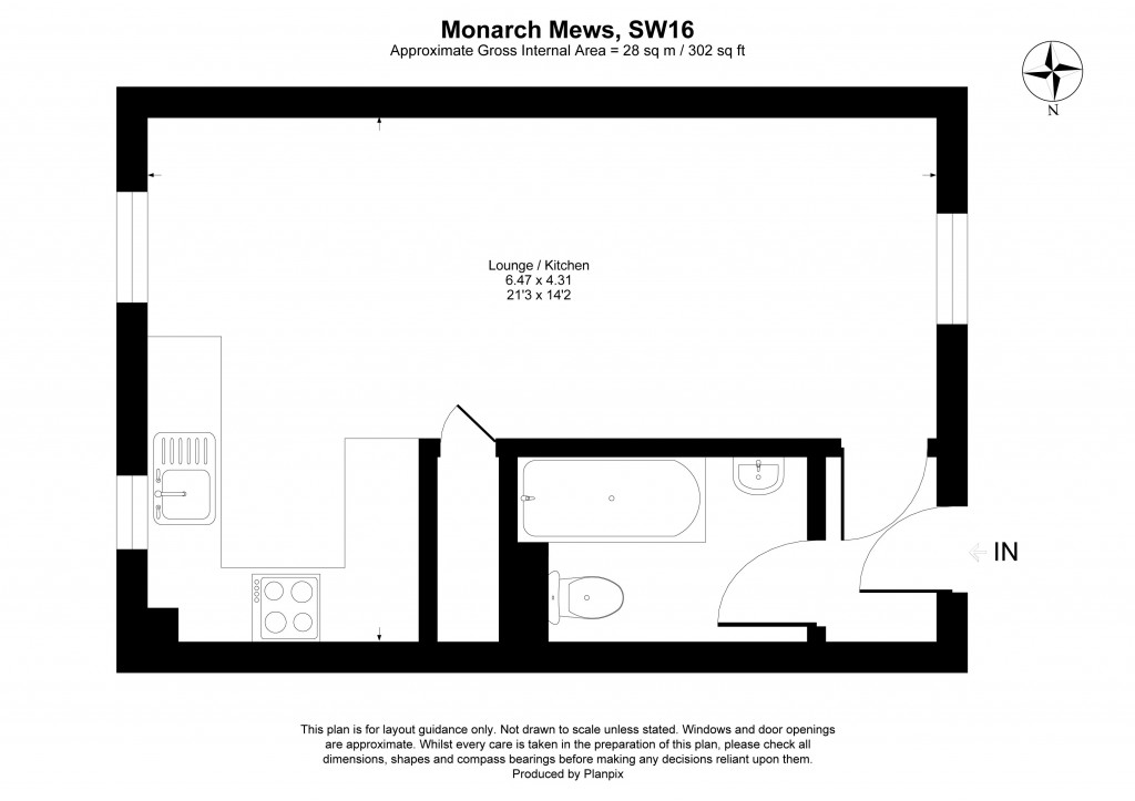 Floorplans For Monarch Mews, London