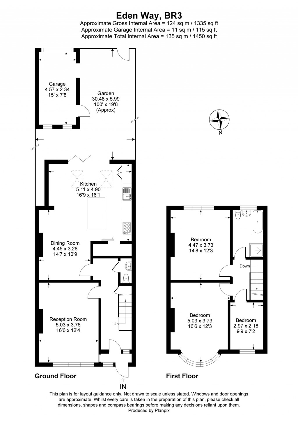 Floorplans For Eden Way, Beckenham
