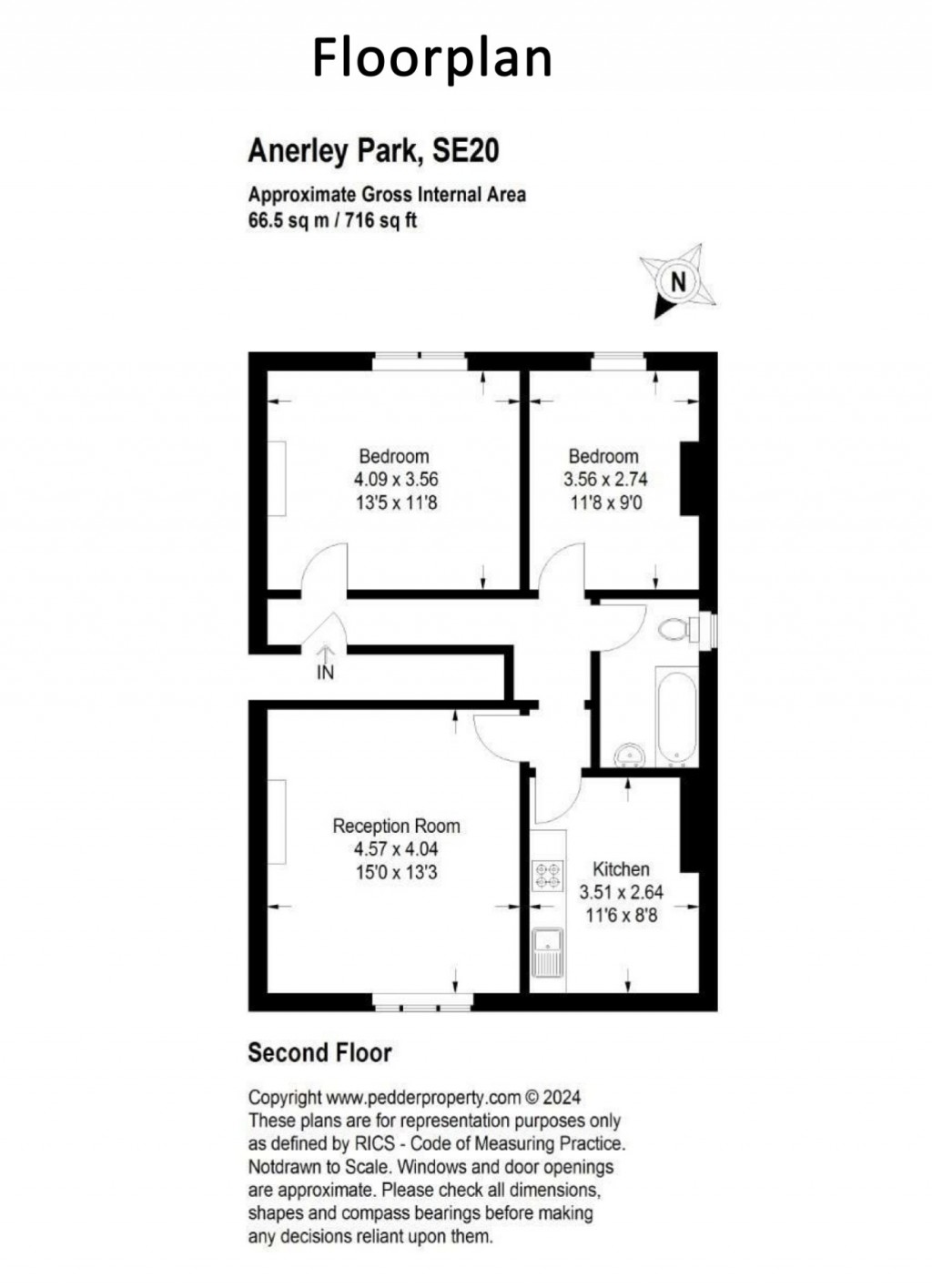 Floorplans For Anerley Park, London