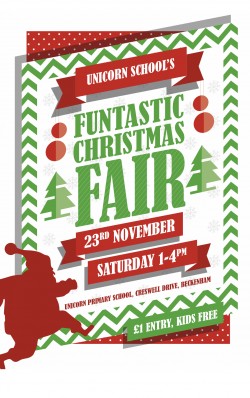 UNICORN PRIMARY SCHOOL CHRISTMAS FAIR THIS SATURDAY